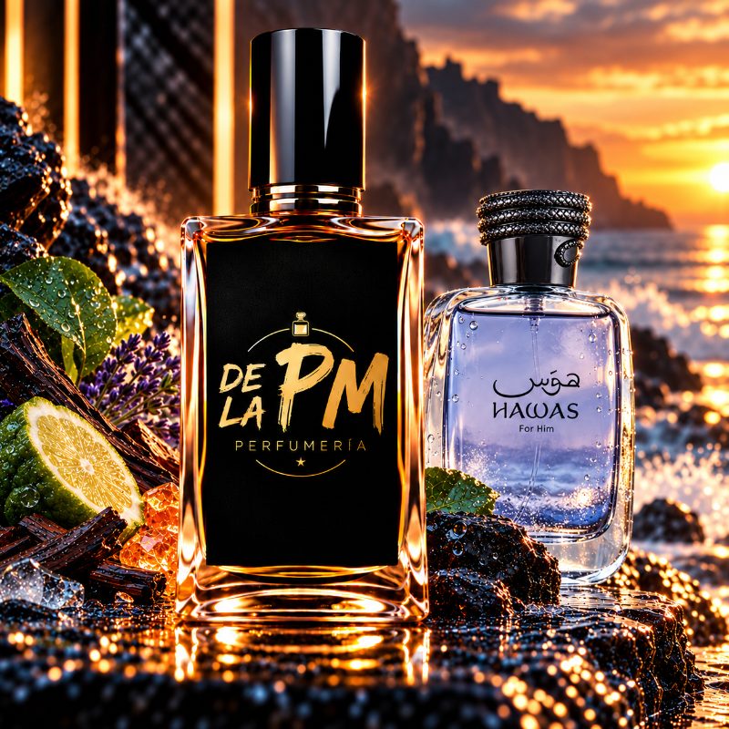 Perfume inspirado en Hawas de Rasasi