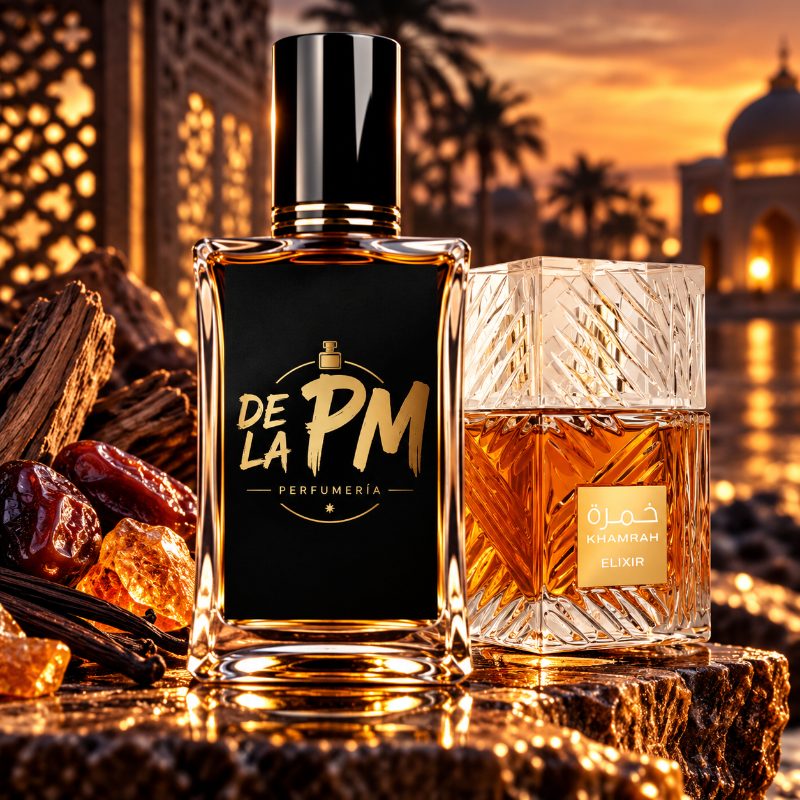 Perfume inspirado en Khamrah de Lattafa